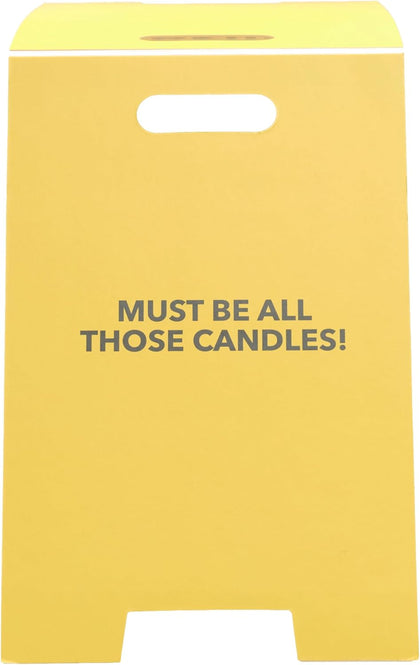 3D Warning Sign Design Brother Birthday Card