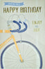 Bicycle Design Birthday Card