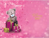 Bear Opening Present 11th Birthday Card