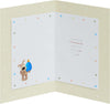 Boofle In Heart Holding Egg Husband Easter Card