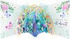 Blue Beauty Peacock 3D Pop Up Birthday Card