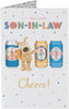 Boofle Cute Design Son-In-Law Birthday Card