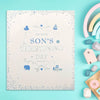 Son's Christening Day Greeting Card