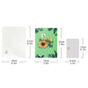 Golden Glow Sunflower Pop Up Greeting Card
