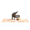 Musical Moments 3D Pop Up Piano Greeting Card