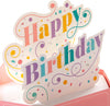 Paper Wonder 3D Pop-Up Colourful Banner Design Birthday Card