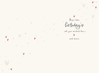 Balloons & Hearts Design One I Love Birthday Card
