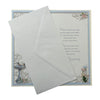 From Both of Us Birdbath Fountain Design Sympathy Opacity Card