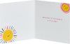 Bright Pink Design New Baby Girl Birth Congratulations Card