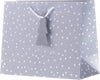 Festive Design 4 Pack Silver & Gold, Large, Medium, Small Christmas Gift Bags