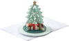 Tree & Presents 3D Pop Up Music & Motion Christmas Card