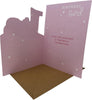 Winnie the Pooh Illustration Age 1 Girl Birthday Card