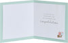 Lady with Balloons Congratulations Mum To Be Card