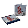 Pack of 8 Robin & Winter Wellies Samaritans Charity Christmas Cards