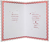 Santa Tree Design To Both of You Christmas Card