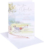 Man Sat in Garden Design Uncle Birthday Card
