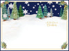 Bear With Candy Cane Special Granddaughter 3D Christmas Keepsake Card