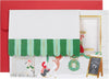 Paper Wonder 3D Pop Up Santa Hot Cocoa Shop Christmas Card