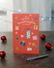 Sweet Presents Design Christmas Card for Granddaughter
