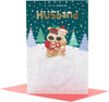 Boofles with Mugs Cute Design Husband Christmas Card