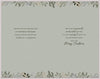 Golden Reindeer & Forest Trees One I Love Large Hand Finished Christmas Card