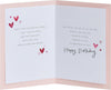 Hearts Design One I Love Birthday Card