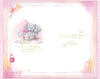 Bears Drinking Tea 'For My Beautiful Wife' Luxury Birthday Day Card With Bow