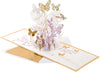 Paper Wonder 3D Pop Up Butterflies Birthday Card Signature Collection