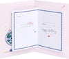 Globe Design Husband Birthday Card