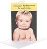 Funny Baby Design Birthday Card