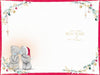 Bears Wrapping Up in Fairy Lights Amazing Aunty and Uncle Christmas Card