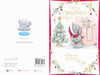 Bear Knocking At Door Christmas Card