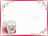 Bear In Santa Outfit Carrying A Sack Of Gifts Christmas Card