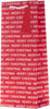 Festive Design Pack of 3, Red, Silver and Gold Christmas Bottle Gift Bags