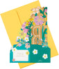 Paper Wonder Displayable Jumbo Easter Card or Centerpiece (Fold Pop Up Easter Eggs and Flowers)