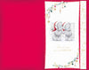 Bears Sit Snuggled Together In A Blanket In The Snow Special Husband Handmade Christmas Card