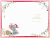 Bear With Shopping Bags Fabulous Mum Christmas Card