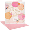 Hand Drawn Balloon Design Niece Birthday Card