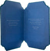 Maurice Moore Blue Traditional Floral Design with Heartfelt Verse Son Birthday Card