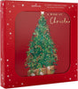 Xmas Tree & Wreath Artwork 16 Pack 2 Designs Charity Christmas Cards