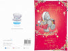 Bear With Gift Bags Wonderful Granddaughter Christmas Card