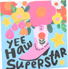 Cowboy Boot Design Birthday Card
