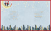 Penguins Standing On The Moon One I Love Luxury Boxed Handmade Christmas Card