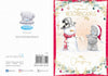 Bear With Snowman Wrapped In Fairy Lights Special Neighbours Christmas Card