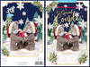 Bears Holding Gift Special Couple 3D Christmas Keepsake Card