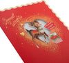 Traditional Reindeer Design Daughter Christmas Card