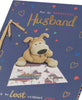 Boofle with World Map Husband  Birthday Card