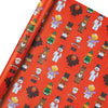 LEGO Minifigure Multipack 12m 3 x 4M Rolls Christmas Wrapping Paper