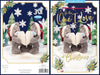 Bears Holding A Paper Heart To The One I Love 3D Christmas Keepsake Card