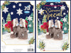 Bears Holding A Heart Someone Special 3D Christmas Keepsake Card